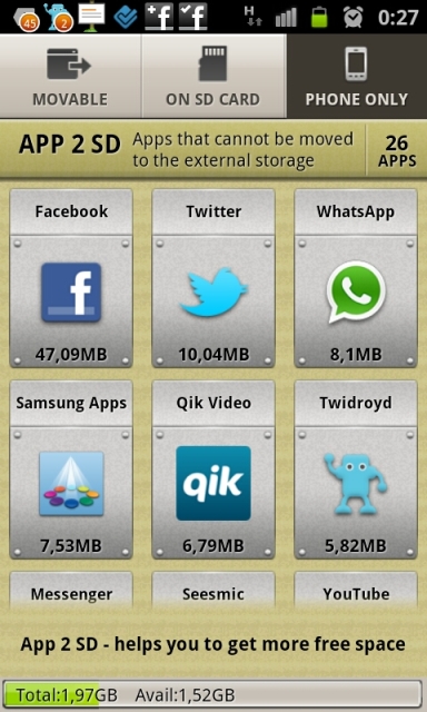 WhatsApp tidak bisa dipindahkan dari memori internal WhatsApp tidak bisa dipindahkan dari memori internal