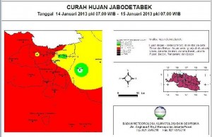 curah hujan jabodetabek